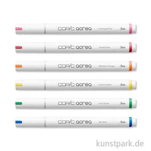 Artikelbild 2 des Artikels “COPIC acrea Paint Marker Set, Vivid, 6 Stück “
