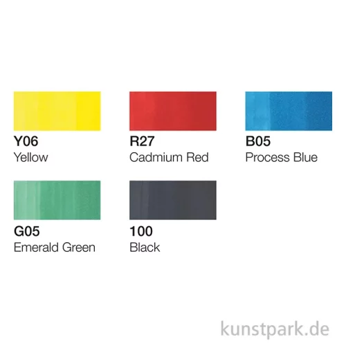 Artikelbild 2 des Artikels “COPIC ciao Set 5+1 - Leuchtende Farben “