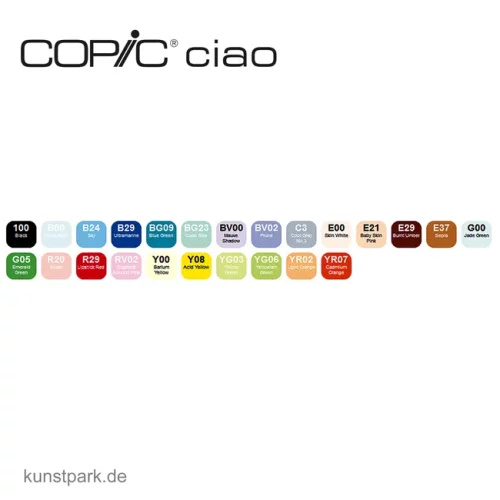 Artikelbild 2 des Artikels “COPIC ciao Set 24er - Basic “