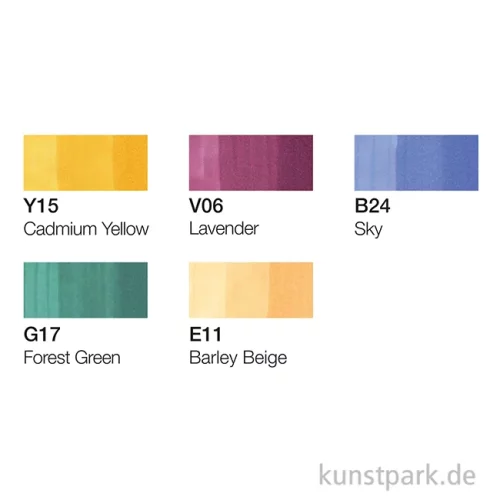 Artikelbild 2 des Artikels “COPIC ciao Set 5+1 - Manga 1 “