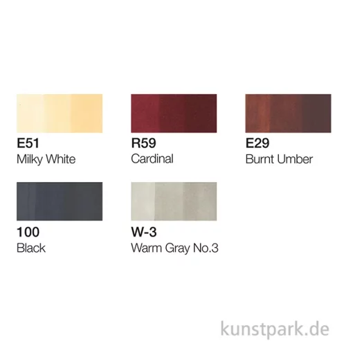 Artikelbild 2 des Artikels “COPIC ciao Set 5+1 - Manga 5 “