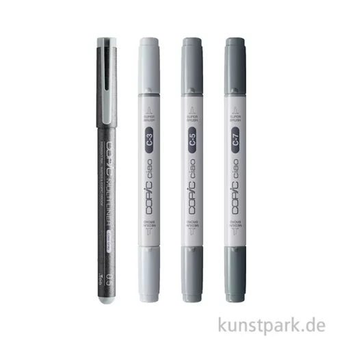 Artikelbild 2 des Artikels “COPIC ciao Shade Set - 4 Stifte, Dark Cool Gray “