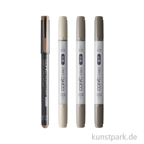 Artikelbild 2 des Artikels “COPIC ciao Shade Set - 4 Stifte, Dark Warm Gray “