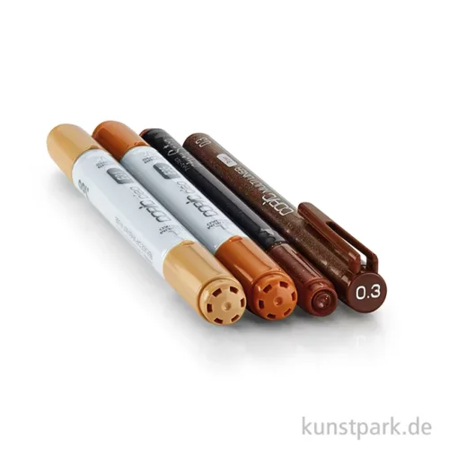 Artikelbild 2 des Artikels “COPIC Doodle Pack - Brown, 4 Stifte “