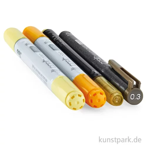 Artikelbild 2 des Artikels “COPIC Doodle Pack - Yellow, 4 Stifte “