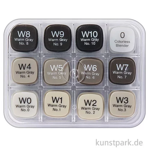 Artikelbild 2 des Artikels “COPIC Marker Set 12er - Grau WG “