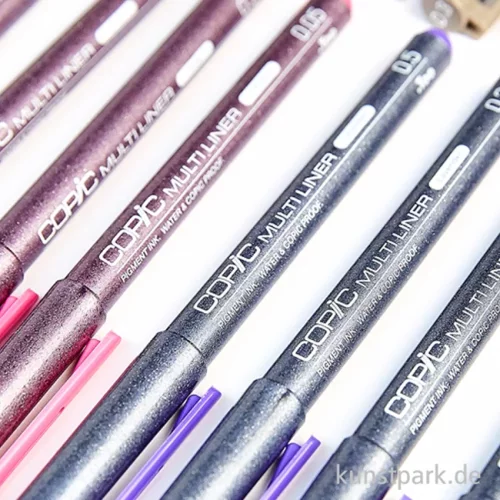 Artikelbild 2 des Artikels “COPIC Multiliner Olive Classic Set - 4 Strichstärken “