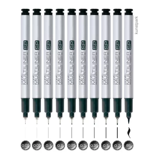 Artikelbild 2 des Artikels “COPIC Multiliner SP - der Profi Fineliner “