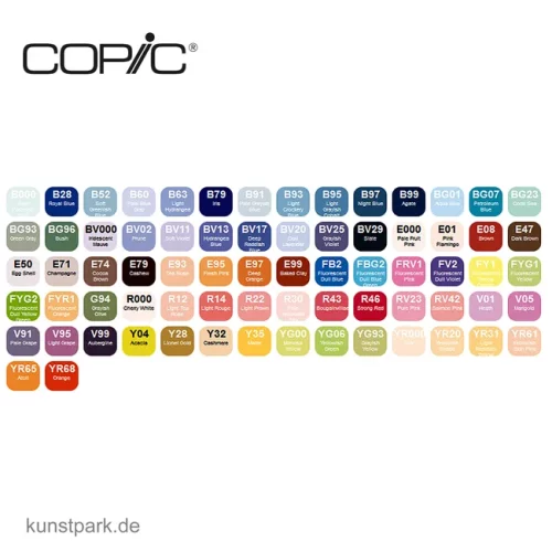 Artikelbild 2 des Artikels “COPIC sketch Set 72er - D “