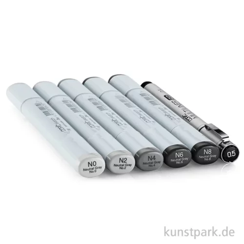Artikelbild 2 des Artikels “COPIC Sketch Set - Sketching Grays, 6 Stifte “
