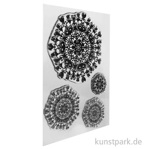 Artikelbild 2 des Artikels “CraftEmotions Clear Stamps - Mandala Herz, DIN A6 “