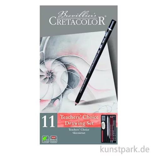 Artikelbild 2 des Artikels “Cretacolor Teachers Choice, 11-teiliges Zeichenset im Metalletui “