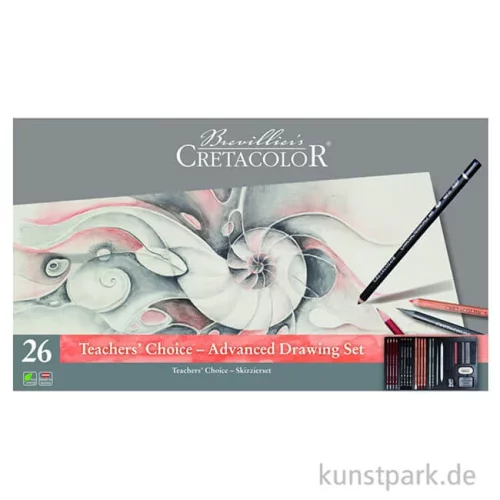 Artikelbild 2 des Artikels “Cretacolor Teachers Choice - 26 teiliges Zeichenset im Metalletui “