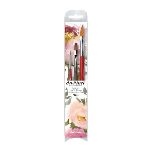 Artikelbild 2 des Artikels “da Vinci Botanical Leaf + Flower Aquarellpinsel Set “