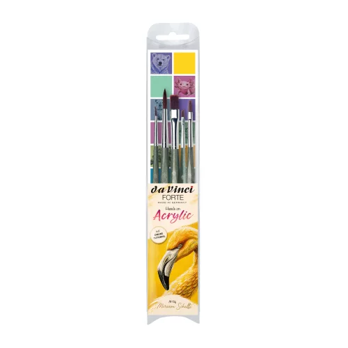 Artikelbild 2 des Artikels “da Vinci HANDS ON ACRYLIC - Acrylpinsel Set für Anfänger “