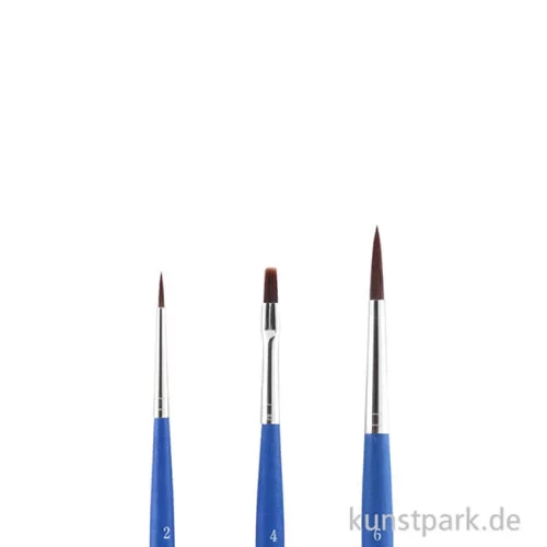Artikelbild 2 des Artikels “da Vinci Hobbypinselset FORTE-Basic 3 Pinsel “