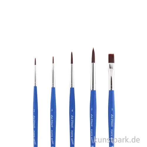 Artikelbild 2 des Artikels “da Vinci Hobbypinselset FORTE-Basic 5 Pinsel “