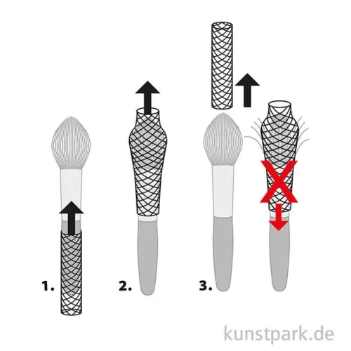 Artikelbild 2 des Artikels “da Vinci Pinselschutzhüllen - 12 Stück in 2 Größen “