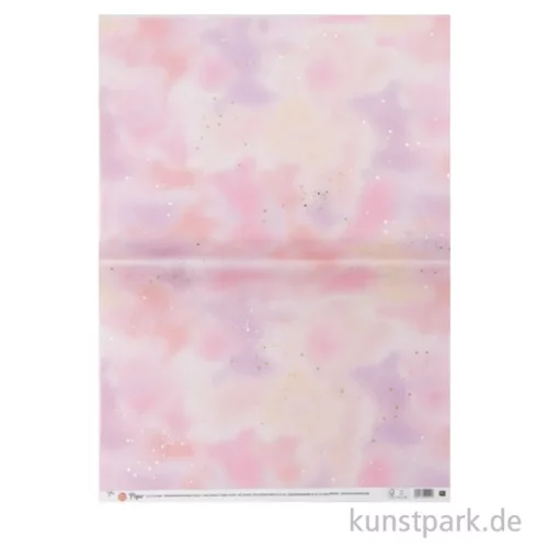 Artikelbild 2 des Artikels “Decoupage Papier - Transformation Rosa-Violett, 3 Stück “