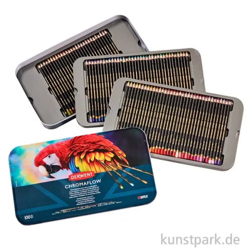 Artikelbild 2 des Artikels “Derwent CHROMAFLOW Farbstifte - 100er Set “
