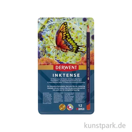 Artikelbild 2 des Artikels “Derwent INKTENSE, 12 Tintenstifte im Metalletui “