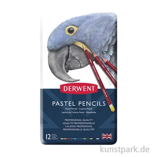 Artikelbild 2 des Artikels “Derwent PASTELS, 12 Pastellstifte im Metalletui “