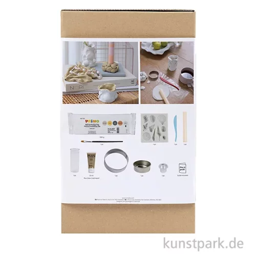 Artikelbild 2 des Artikels “DIY Bastelset - Kerzenhalter + Vasen mit Muscheln Modellieren “
