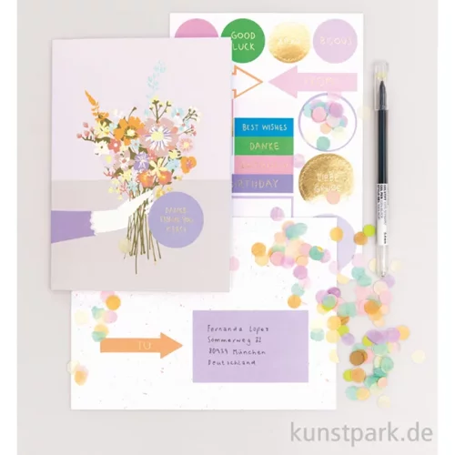 Artikelbild 2 des Artikels “DIY Card - Transformation, Blumenstrauß mit viel Zubehör “