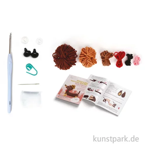 Artikelbild 2 des Artikels “DIY Häkelset - Dackel Amigurumi Kit “