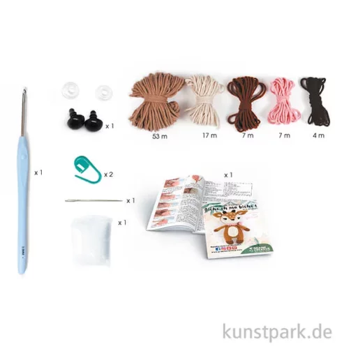 Artikelbild 2 des Artikels “DIY Häkelset - Reh Amigurumi Kit “