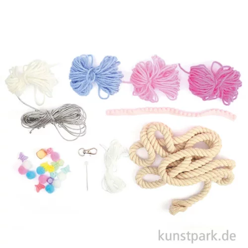 Artikelbild 2 des Artikels “DIY Makramee Set - Regenbogen Wanddeko “