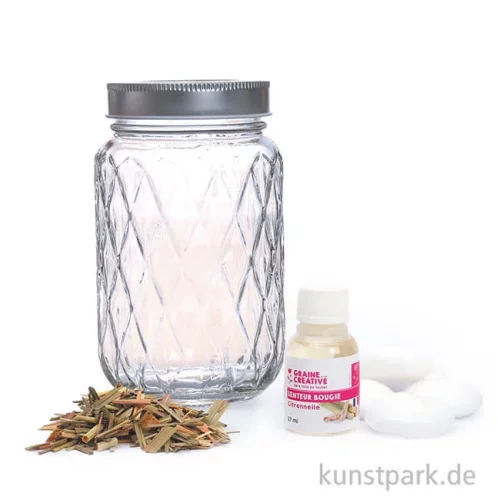 Artikelbild 2 des Artikels “DIY Set - Citronella Duft Diffuser mit Kerzen “