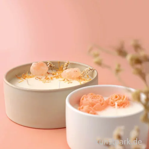 Artikelbild 2 des Artikels “DIY Set - Kerzengießen mit Rosenformen in Keramik “