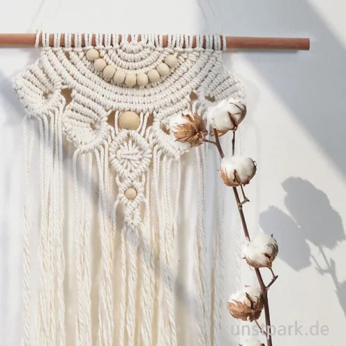 Artikelbild 2 des Artikels “DIY Set - Makramee Wandbehang, Muschel Design “