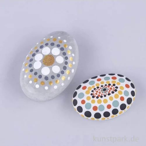 Artikelbild 2 des Artikels “Dot Painting Holzsticks, Länge 14 cm, 7 Stück sortiert “