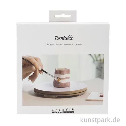 Artikelbild 2 des Artikels “Drehplatte, Mini Töpferscheibe, Höhe 2,5 cm, Durchmesser 17 cm “