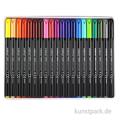 Artikelbild 2 des Artikels “edding 1200 Colourpen Set, Metallschachtel mit 20 Farben “