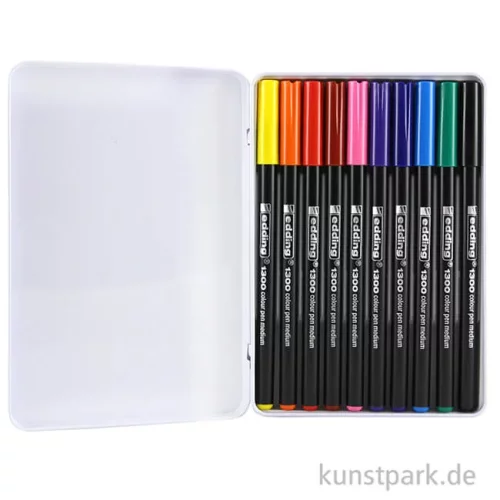Artikelbild 2 des Artikels “edding 1300 Colourpen Set, Metallschachtel mit 10 Farben “