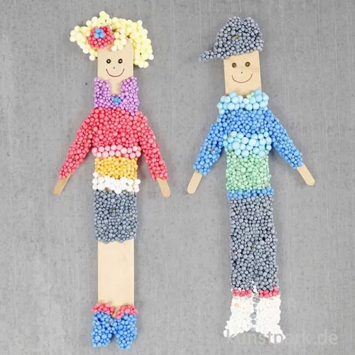 Artikelbild 2 des Artikels “Eisstiele - Holzstäbchen zum Basteln, 20 cm, 15 Stück “