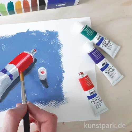 Artikelbild 2 des Artikels “KREUL el Greco Acrylfarben Set - 6 Tuben 75 ml “