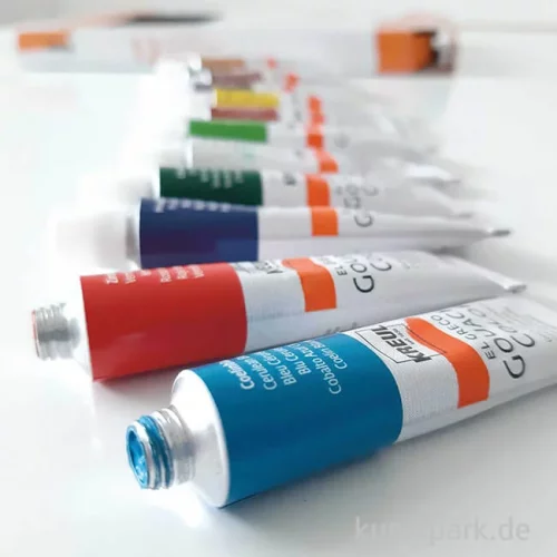 Artikelbild 2 des Artikels “KREUL el Greco Gouachefarben Set - 12 Tuben 12 ml “