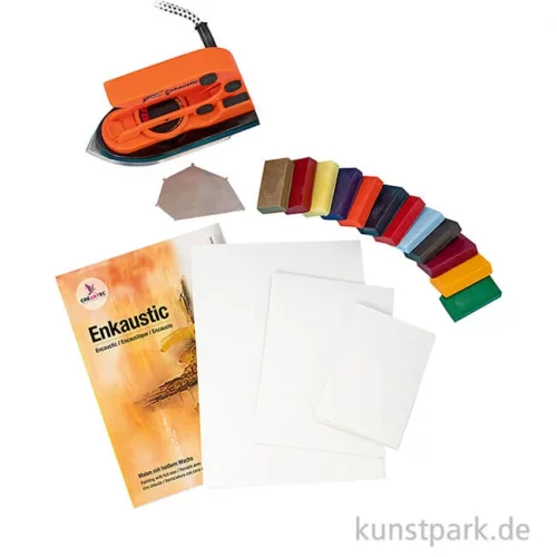 Artikelbild 2 des Artikels “Encaustic Einsteiger Set, 55-teilig inklusive Maleisen “