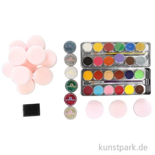 Artikelbild 2 des Artikels “Eulenspiegel Einsteiger Schmink-Koffer mit umfangreichem Zubehör “