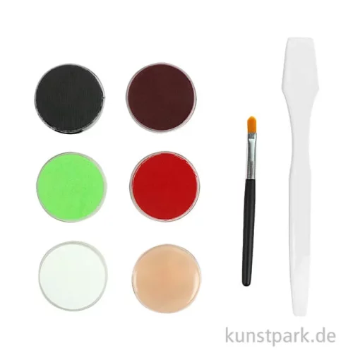 Artikelbild 2 des Artikels “Eulenspiegel Halloween-Palette mit 4 Farben, Effekte und Filmblut “