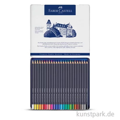 Artikelbild 2 des Artikels “Faber-Castell GOLDFABER, 24 Farbstifte im Metalletui “