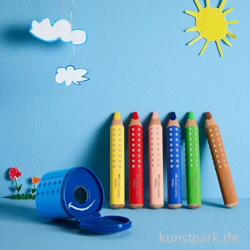 Artikelbild 2 des Artikels “Faber-Castell Spitzdose für Grippy Buntstifte “