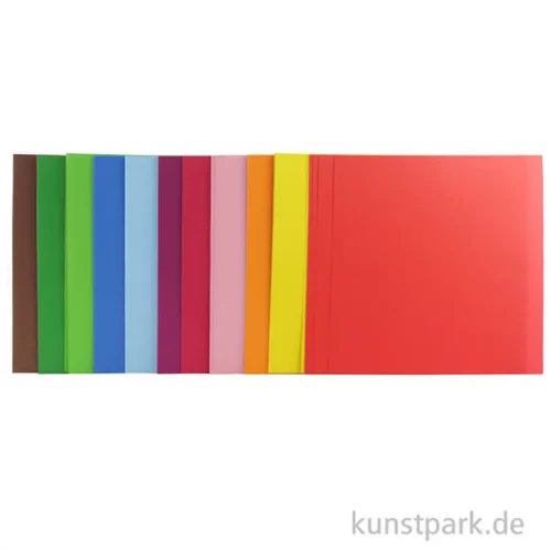 Artikelbild 2 des Artikels “Faltblätter aus Origamipapier, 96 Blatt, 80g - farbig sortiert “