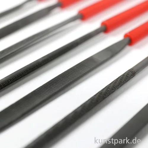 Artikelbild 2 des Artikels “Feilen-Set mit Plastikgriff, Fein, 10-teilig “
