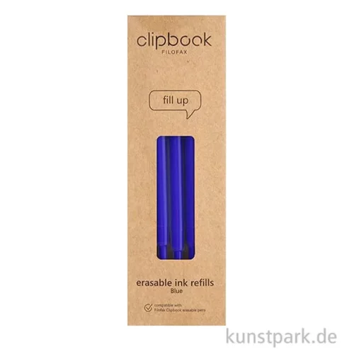 Artikelbild 2 des Artikels “FILOFAX radierbarer Kugelschreiber - Ersatzminen, 3 Stück, Blau “