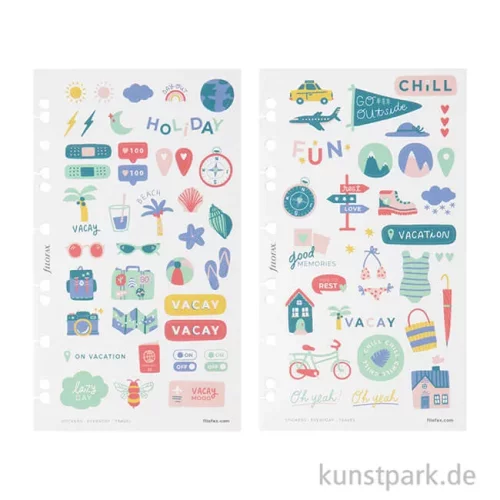 Artikelbild 2 des Artikels “FILOFAX Sticker - Everyday Travel, 6 Stickerbögen “